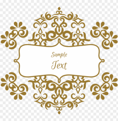 ornament greeting card template frame and - سكرابز اطارات اطار للتصميم PNG with transparent overlay