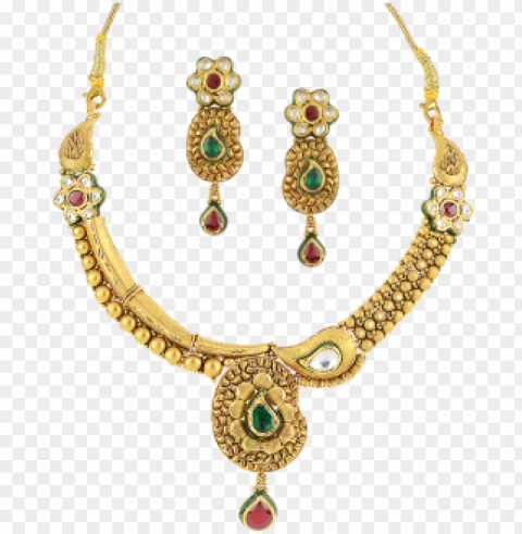 orra gold set necklace - gold necklace set latest desi PNG images without licensing