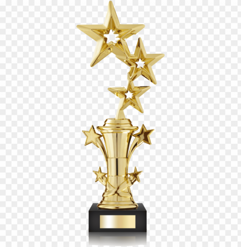 ort star trophy - star trophy Transparent PNG Isolated Graphic Detail