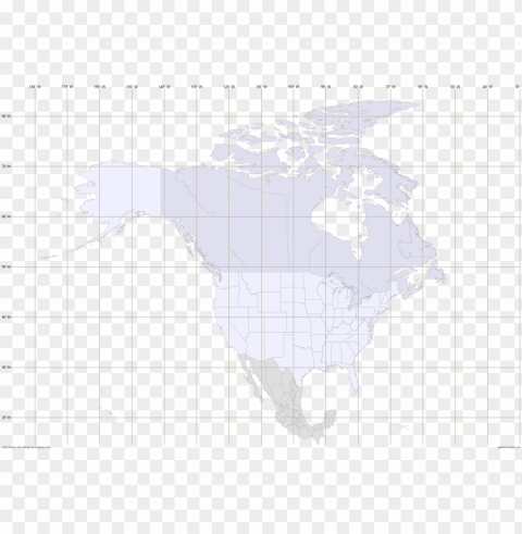 orth america outline map with latitude and longitude PNG images without subscription PNG transparent with Clear Background ID e9d1b8db