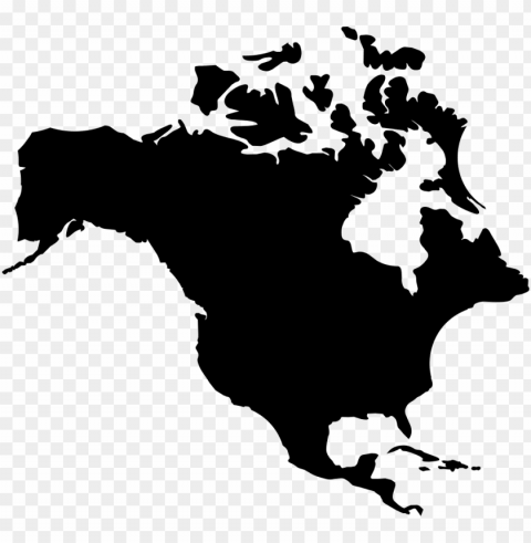 orth america - north america map ico PNG clip art transparent background