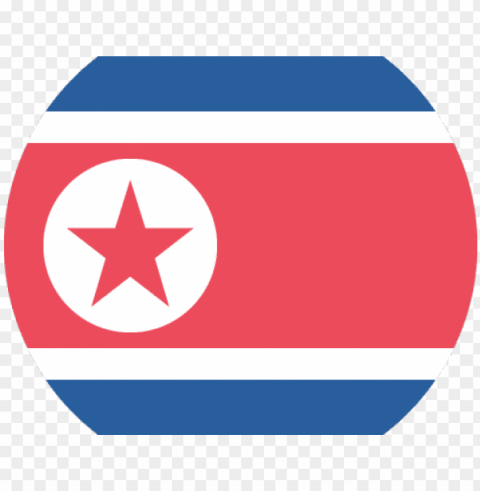 orth korea flag clipart - north korea flag Isolated Artwork in Transparent PNG