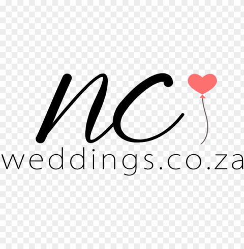 orthern cape weddings - calligraphy Isolated Graphic on Clear PNG