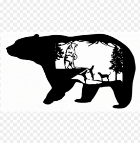 orthwest sportsman collection - mama bear svg file free Transparent PNG Object Isolation