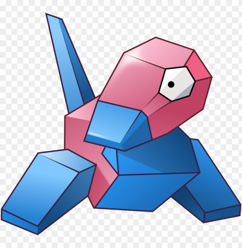orygon 2 used sharpen - pokemon porygo PNG with no background diverse variety