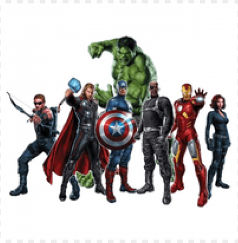 Os Vingadores Em Isolated Graphic With Transparent Background PNG