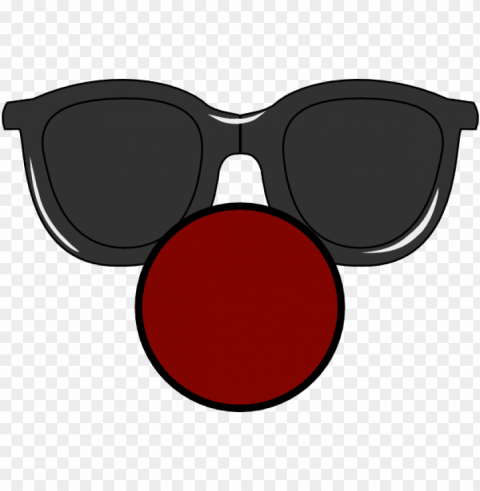 ose with clear glasses clip art at - clown nose with glasses PNG graphics with alpha transparency broad collection