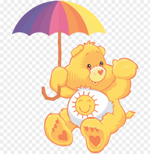 ositos cariñosos care bears care bear party bear - sunshine care bear PNG artwork with transparency PNG transparent with Clear Background ID d9df94cd