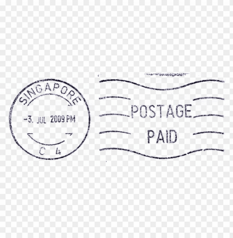 ostage stamp pic - postage paid background PNG Image Isolated with Transparent Clarity