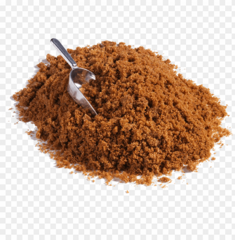 osted in brown sugar - soft brown sugar transparent Clear Background PNG Isolated Element Detail