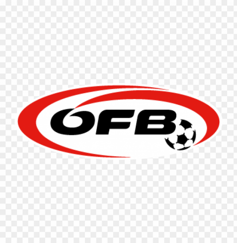 osterreichischer fubball-bund vector logo Transparent background PNG stock