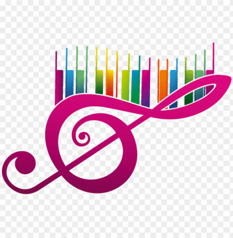 otas musicales animadas - musical notes colorful desi PNG images with transparent canvas