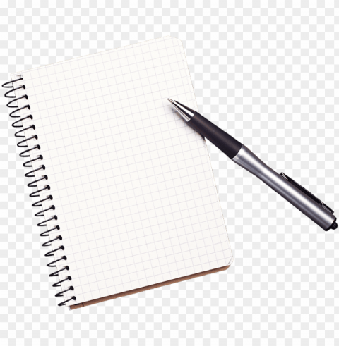 otebook and pen - notebook with pen PNG graphics with clear alpha channel