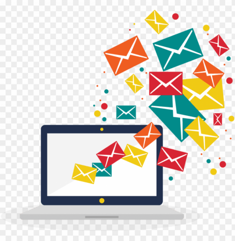 our bulk mail service can be used for various functions - email marketi Clean Background Isolated PNG Art
