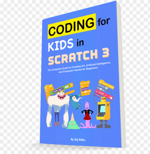 our official guide to scratch 3 is here - cartoo PNG Isolated Subject with Transparency