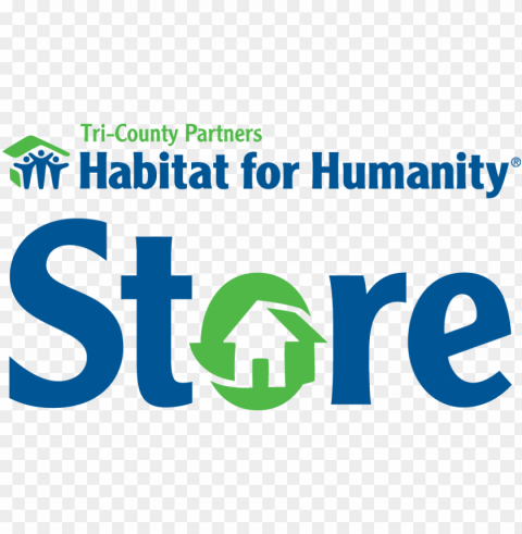 our unique thrift store supports the work of habitat - restore habitat for humanity PNG images with clear backgrounds