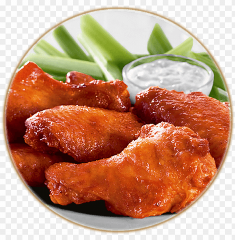 our wing flavors rock try them all - hot wings with ranch and fries Clear PNG PNG transparent with Clear Background ID 9d685804