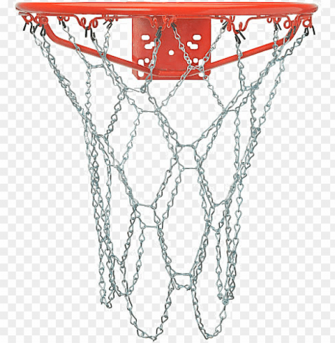 outdoor galvanized steel chain basketball net - chain net basketball goal Transparent background PNG photos