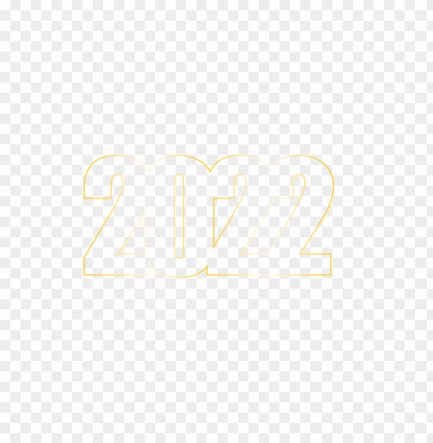 outline gold 2022 text Free PNG images with transparent layers compilation