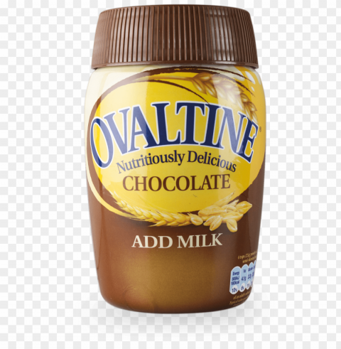 ovaltine chocolate add milk PNG transparent graphics for download