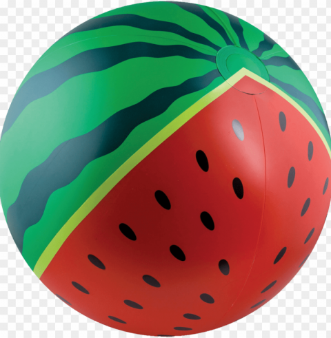 ovelty inflatables and pool floats - watermelon beach ball Transparent Background PNG Isolated Icon