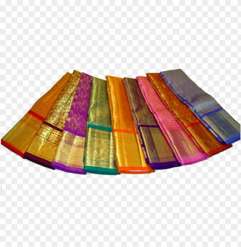 over the years saree has been adding to the beauty - pure silk sarees PNG Image Isolated with Transparency