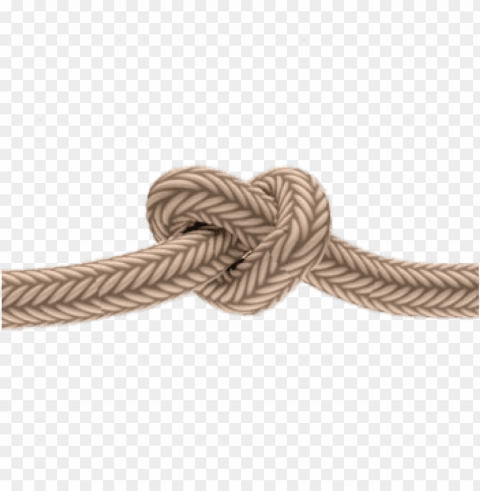 overhand knot Isolated PNG on Transparent Background