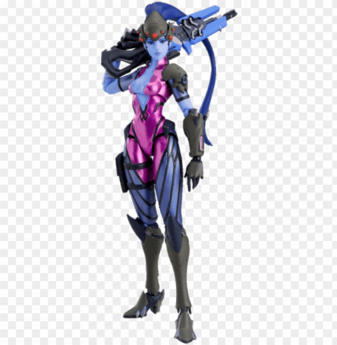 overwatch figma widowmaker Isolated Graphic on Transparent PNG