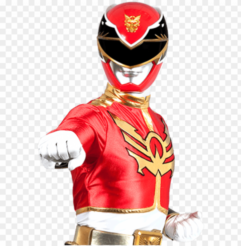 ower rangers megaforce red ranger the red ranger from - red power ranger Isolated Item in HighQuality Transparent PNG