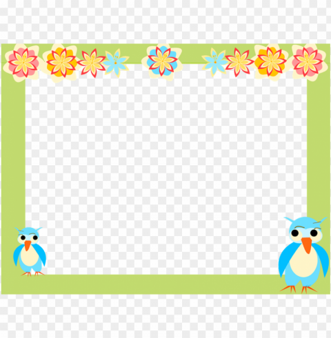 owl scrapbooking paper for kids and digital owl frame - owl borders and frames High-resolution transparent PNG images variety