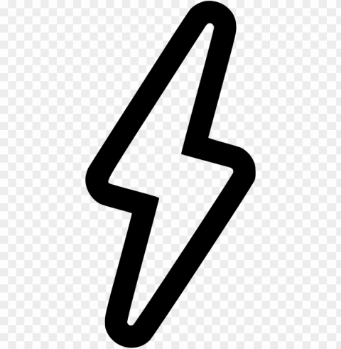 oyps flash lightning bolt photography photo comments - lightning bolt symbol Isolated Subject on Clear Background PNG