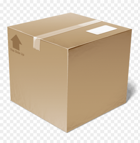 package Clean Background Isolated PNG Illustration