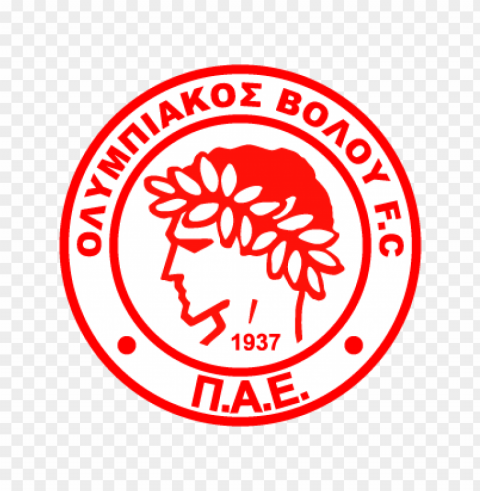 pae olympiakos volou vector logo Transparent background PNG images selection