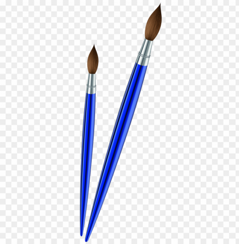 paint brush clip art PNG Graphic Isolated on Clear Background
