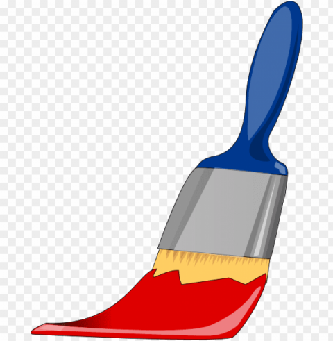 paint brush clip art PNG Graphic with Isolated Design