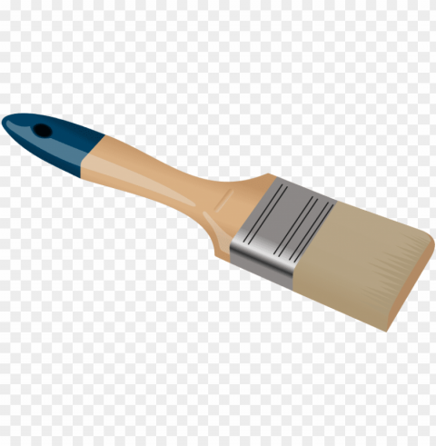 paint brush clip art PNG Graphic with Transparency Isolation