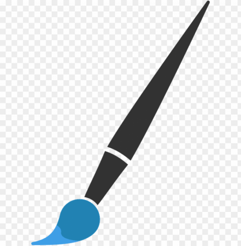 paint brush clip art PNG graphics with clear alpha channel