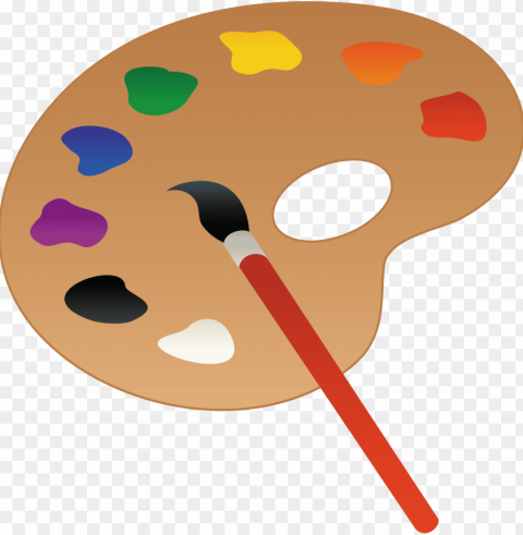 Paint Brush Stroke Clip Art Transparent PNG Isolated Object