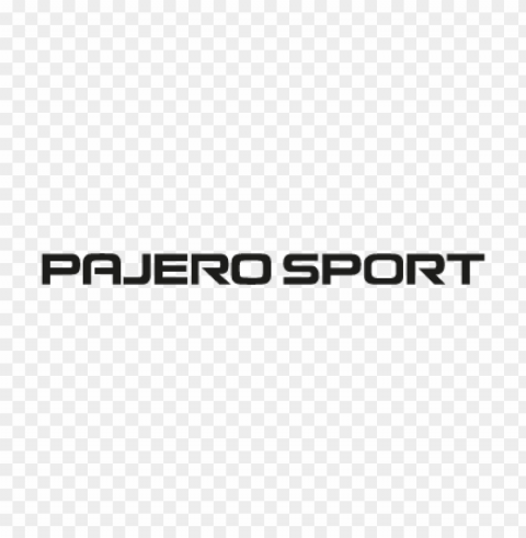 pajero sport vector logo download free Transparent Background PNG Isolated Design