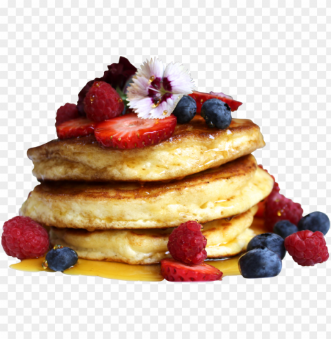 Pancake Food Clear Background Transparent PNG Illustration With Isolation