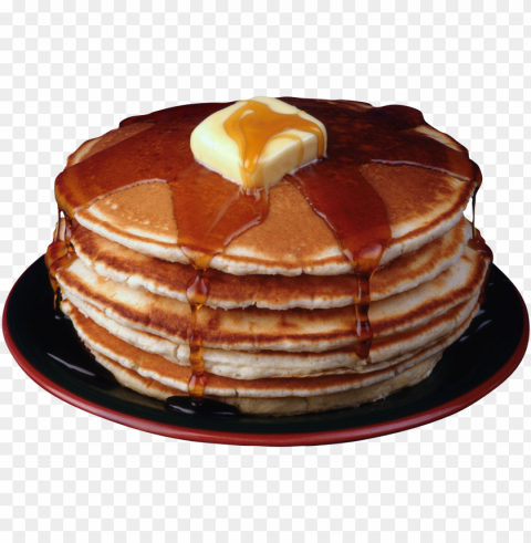 pancake food Transparent Background Isolation of PNG