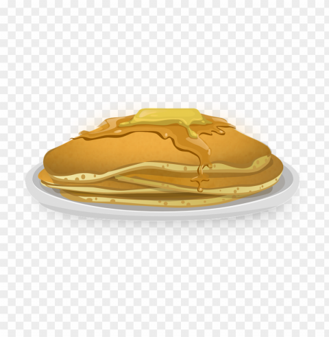 pancake food file Transparent PNG Isolated Element with Clarity