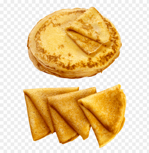 pancake food image PNG with Isolated Object and Transparency