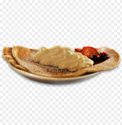 pancake food Transparent Background Isolated PNG Character
