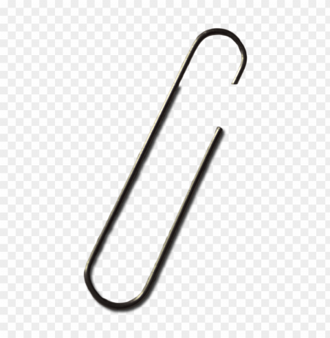 Paperclip Clean Background Isolated PNG Character