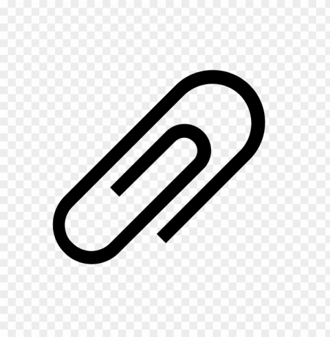 paperclip Clean Background Isolated PNG Illustration