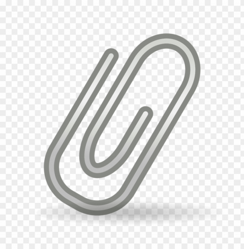 paperclip Clean Background PNG Isolated Art