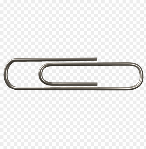 paperclip Clear Background Isolated PNG Illustration