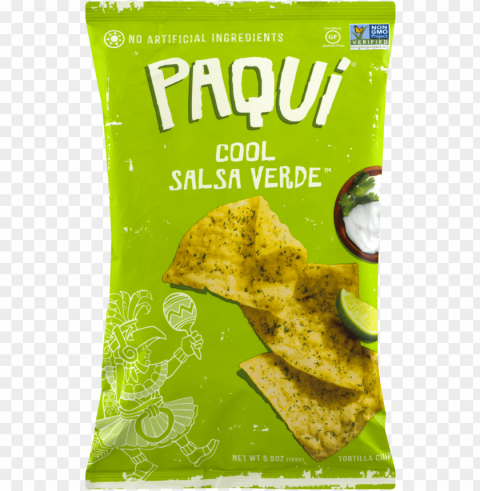 paqui cool salsa verde chips 22 oz Transparent PNG graphics complete archive