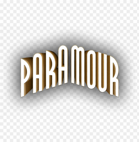 paramour logo text cirque du soleil PNG graphics with clear alpha channel selection